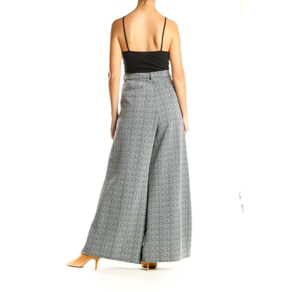 Anthropologie Gray Wide-Leg Pants - Picture 7 of 11